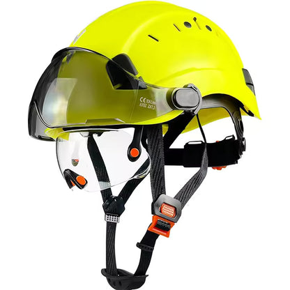 Protec safety helmet double visor